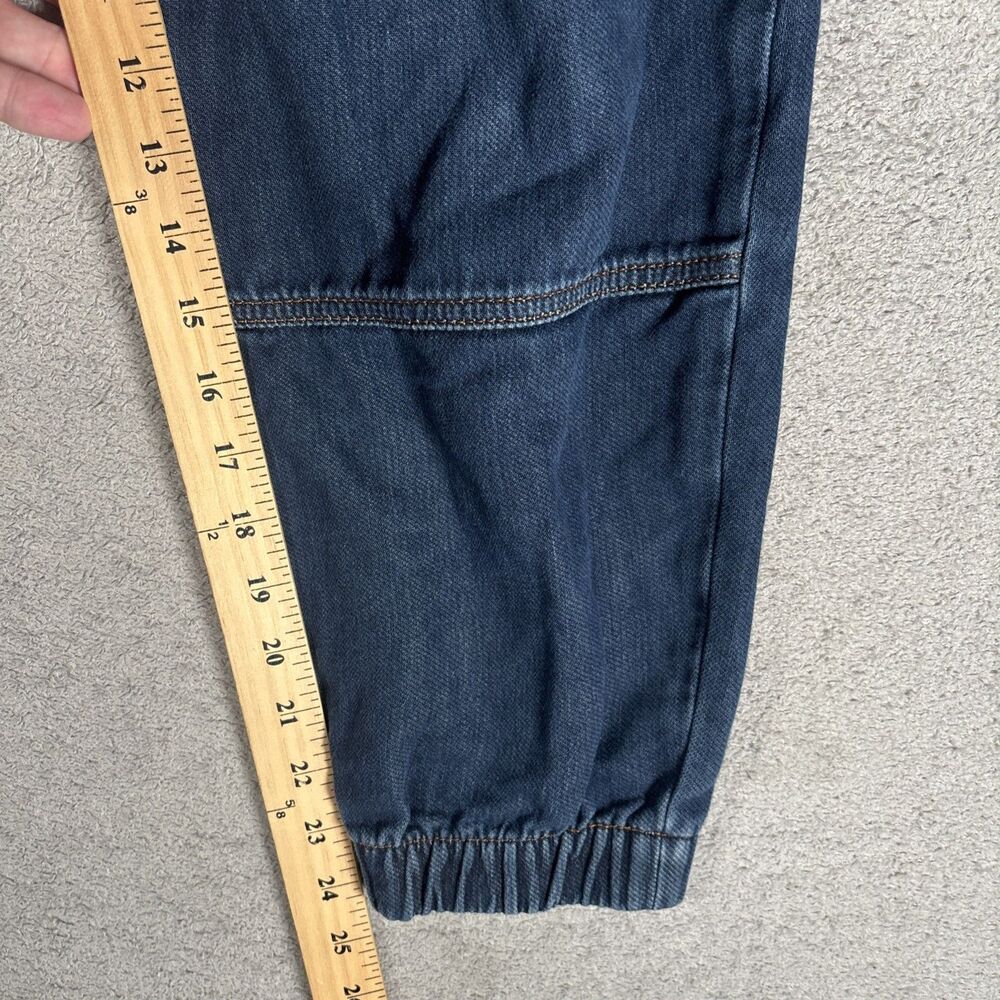 Armani Exchange Cropped‎ Ankle Cargo Jogger Blue Jeans Men’s Size 30 Fit 30x24 - Picture 10 of 16
